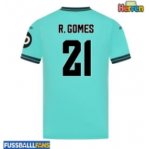 Wolves Rodrigo Gomes #21 Auswärtstrikot 2025-26 Kurzarm